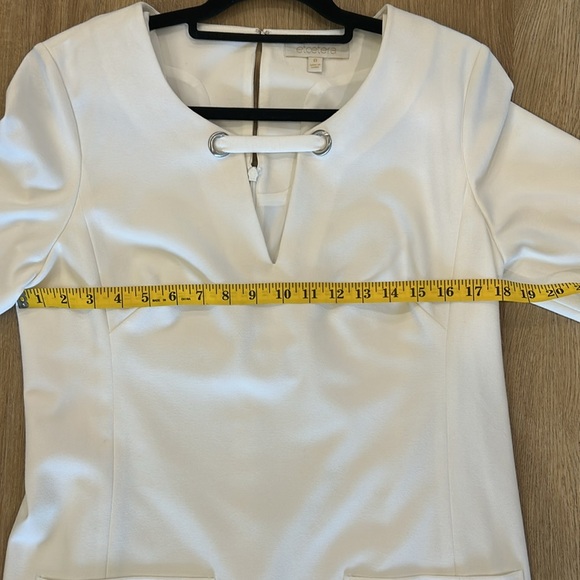 Etcetera Moolit dress dress light cream color size 8 - Picture 8 of 15